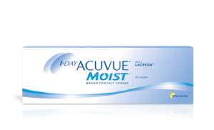 עדשות מגע יומיות 1 Day Acuvue Moist אקיוביו מויסט