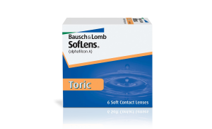 עדשות מגע צילינדר חודשיות Soflens Toric סופלנס