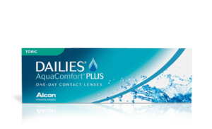 עדשות מגע צילינדר Dailies AquaComfort Plus Toric דייליס אקווה קומפורט