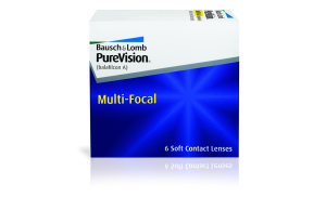 עדשות מגע מולטיפוקל חודשיות Purevision Multifocal פיורויז’ן