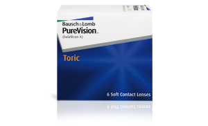 עדשות מגע צילינדר חודשיות Purevision Astigmatism פיורויז’ן