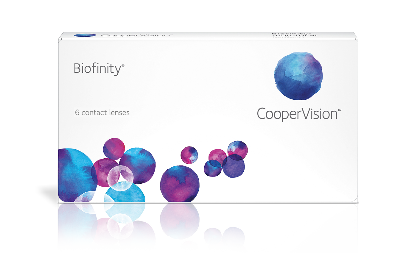 עדשות מגע חודשיות Biofinity ביופיניטי