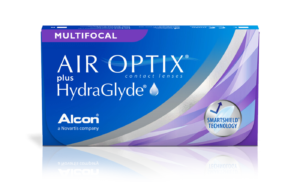עדשות מגע חודשיות מולטיפוקל Air Optix HydraGlyde Multifocal אייר אופטיקס