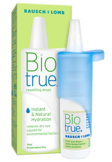 טיפות הרטבה BioTrue ביו טרו