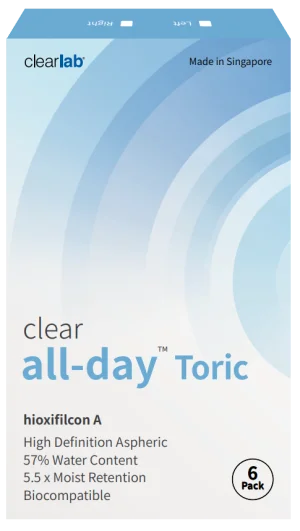 Clear All-Day Toric