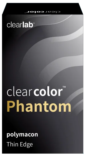clear color Phantomעדשות מגע צבעוניות