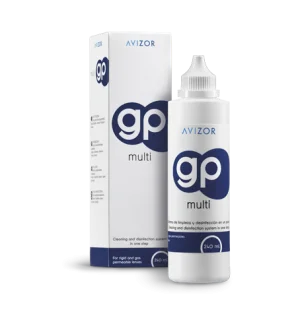 תמיסה להשרייה וניקוי לעדשות קשות GP Multi